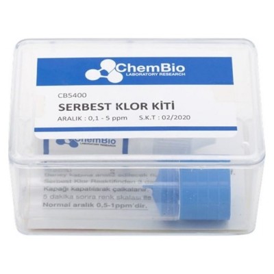 Chembio Serbest Klor Test Ölçüm Kiti